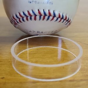 Clear acrylic baseball Holder stand